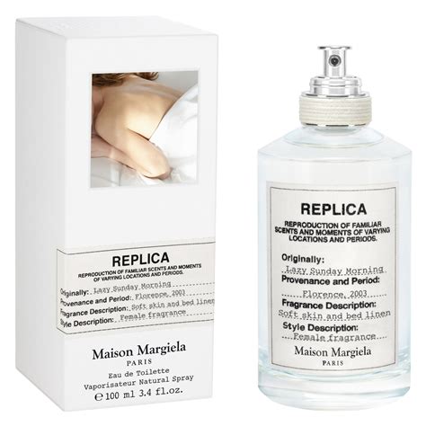 maison margiela replica lazy sunday morning perfume|lazy sunday morning review.